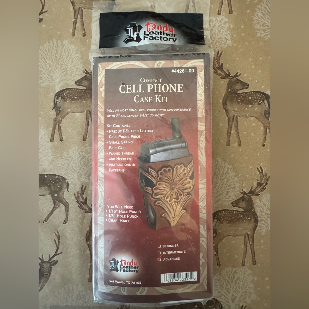 Tandy Leather Factory Compact Cell Phone Case Kit